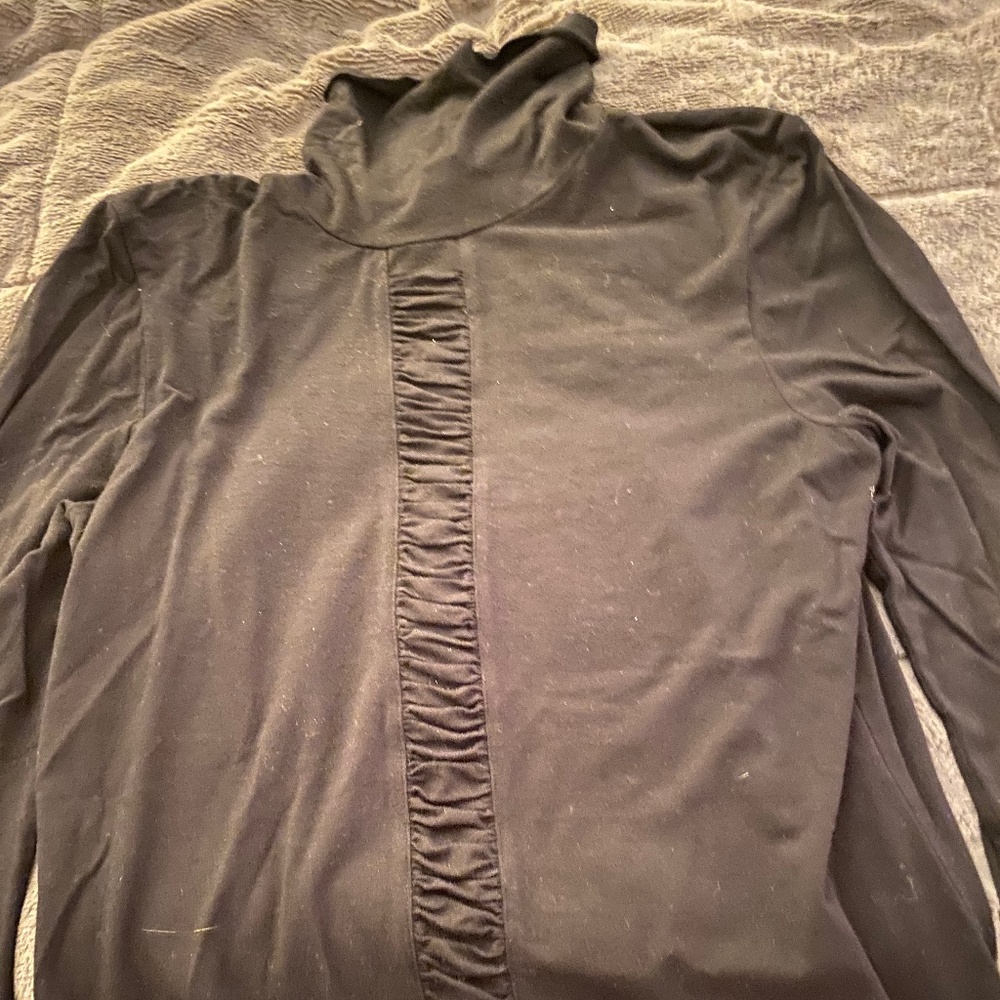 Black turtleneck